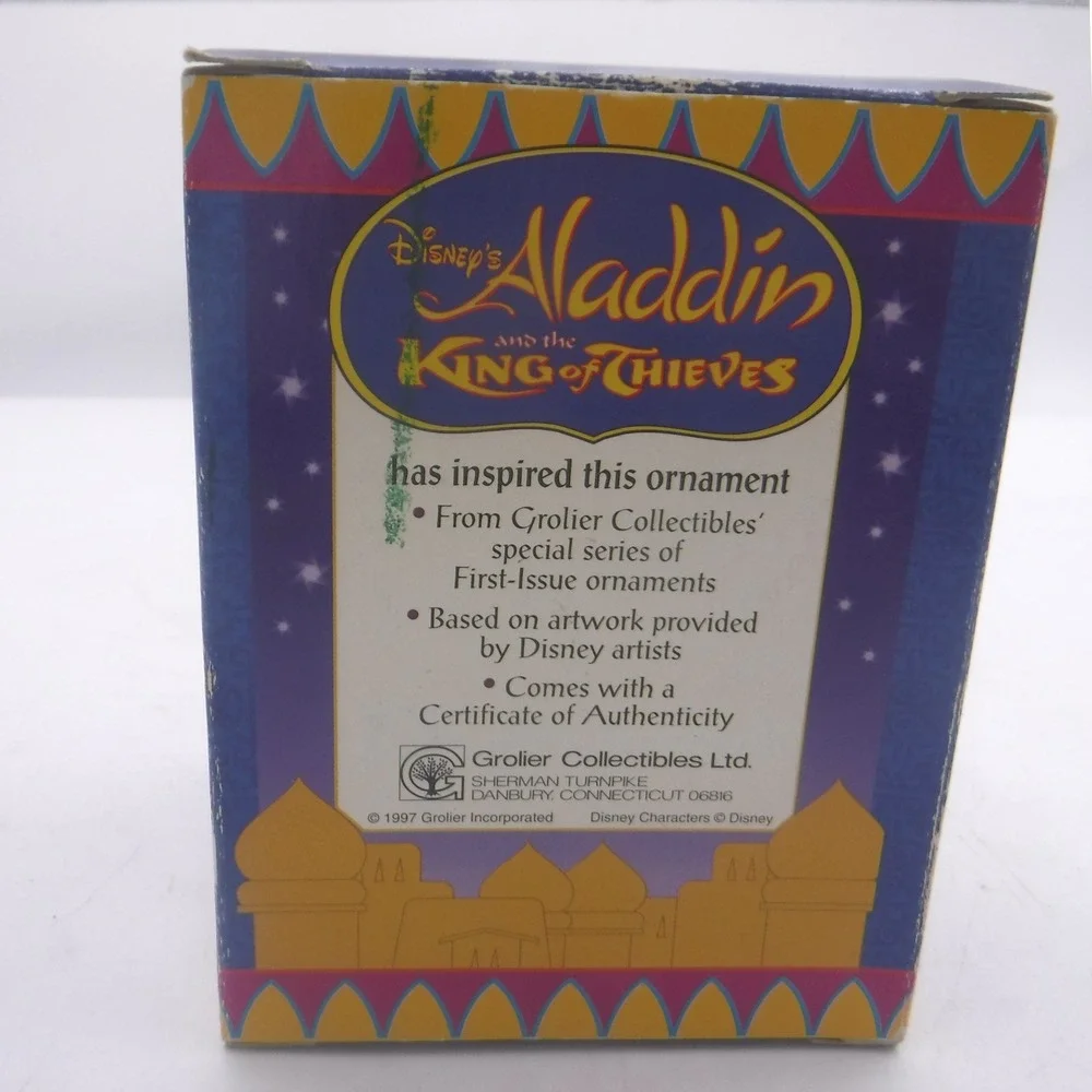 Disney Aladdin King of Thieves Jasmine Grolier Collectibles Ornament‎ 1997